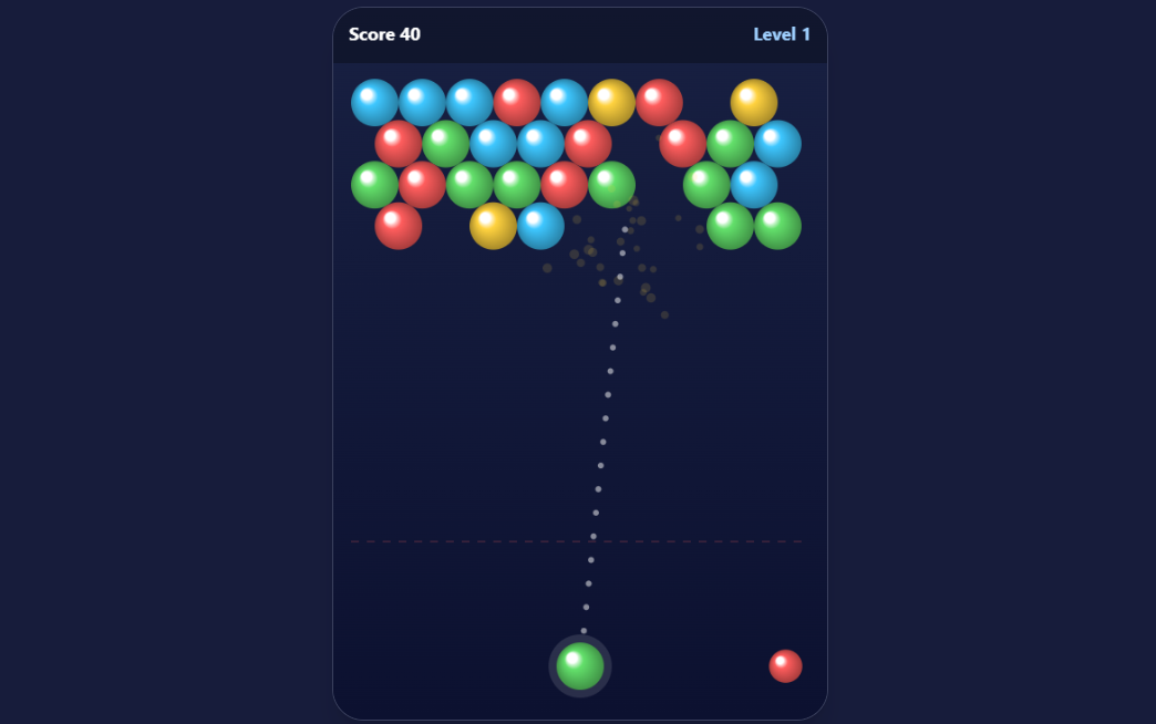 Aim, match, pop