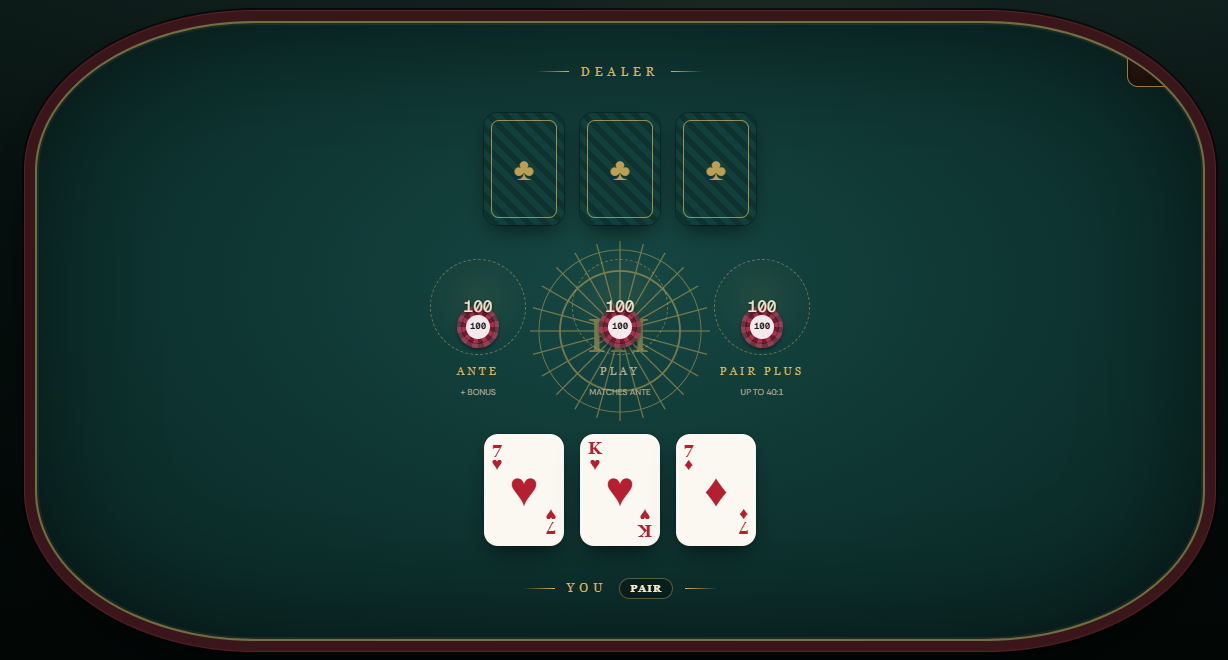 One decision per hand